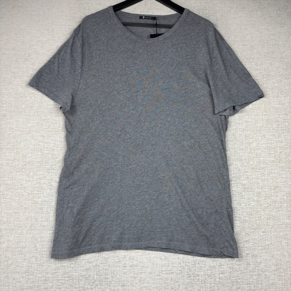T by Alexander Wang Mens Large Gray Short Sleeve Crewneck T-Shirt